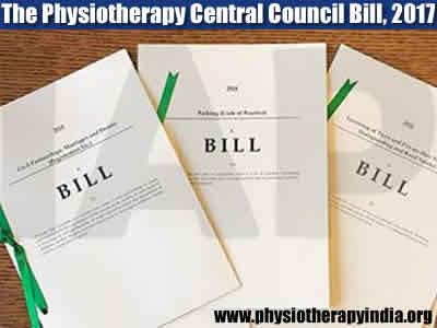 The Physiotherapy Central Council Bill, 2017